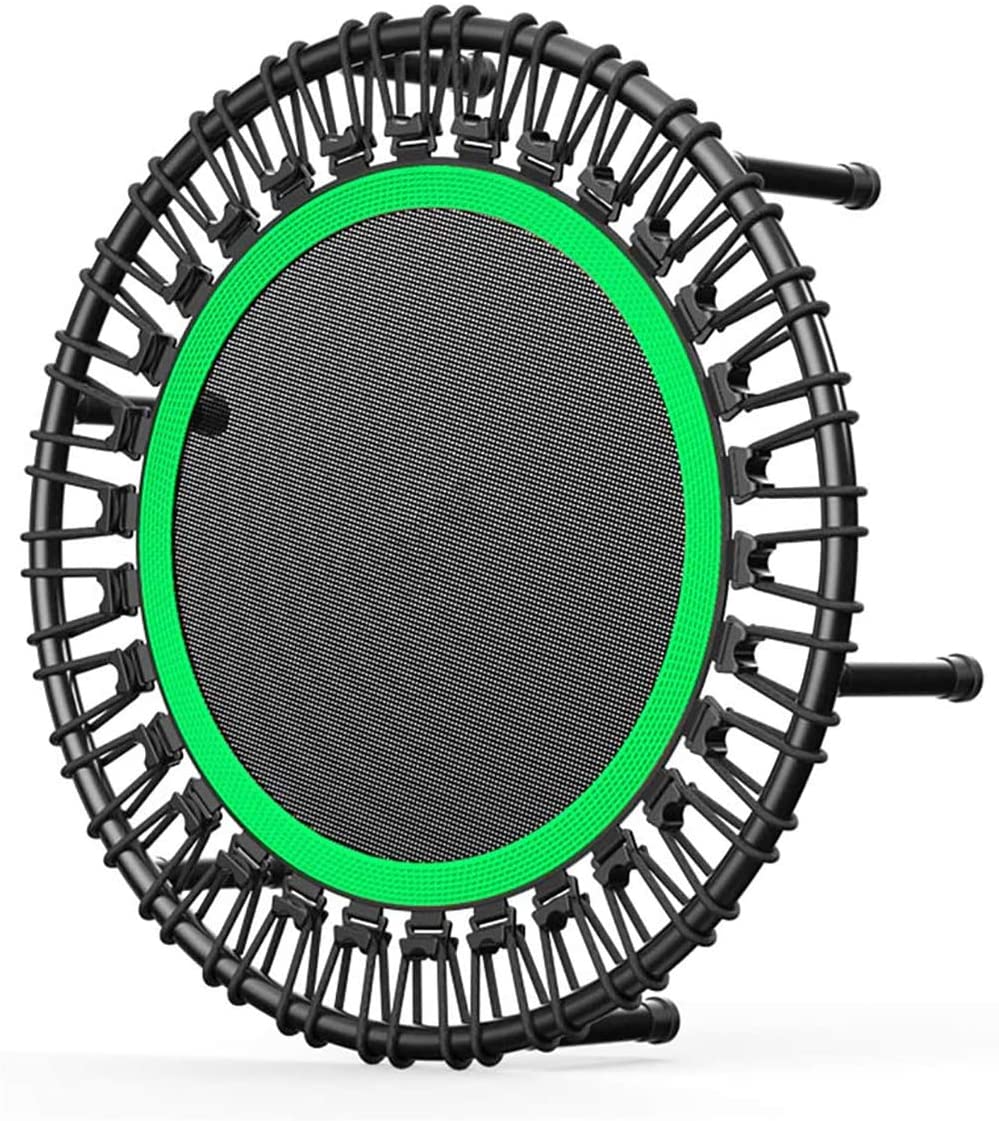 Fitness Trampoline Round Rebounder Trampoline Exercise 32 Inch Adults and Kids for Indoor Garden Workout Cardio Training - Max Load 150Kg,A