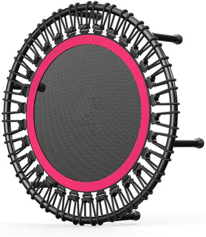 Fitness Trampoline Round Rebounder Trampoline Exercise 32 Inch Adults and Kids for Indoor Garden Workout Cardio Training - Max Load 150Kg,A