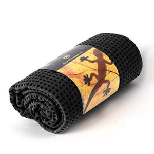 Yoga Mat Foldable Sticky Comfortable Sweat-wicking Superfine fiber For Black Deep Green Light Orange