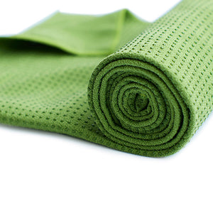 Yoga Towel Odor Free Eco-friendly Non Slip Non Toxic Quick Dry Super Soft Sweat Absorbent Microfiber for Yoga Pilates Bikram 180.0*60.0*0.5 cm Purple Orange Green