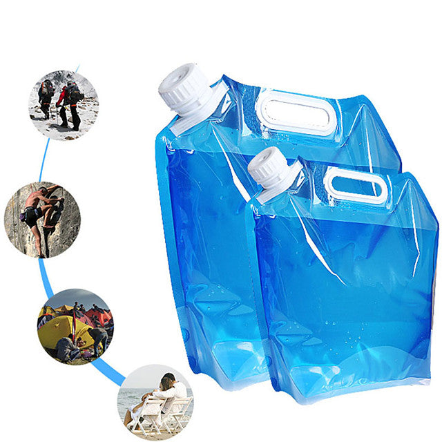 Collapsible Water Container Waterproof Convenient Synthetic for Outdoor Road Bike Mountain Bike MTB