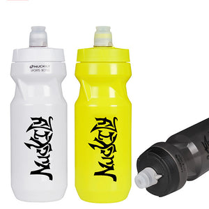 Nuckily Bike Sports Water Bottle BPA Free Portable Lightweight Leak-proof Non Toxic For Cycling Bicycle Road Bike Mountain Bike MTB Camping / Hiking Running Outdoor PP Black Fuchsia Gray