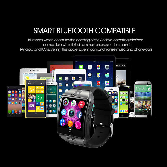 Men&#039;s Women&#039;s Sport Watch Smartwatch Digital Watch Digital Square Bluetooth Remote Control / RC GPS Watch Digital White Black Silver / Silicone